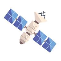 space satellite science technology communication vector