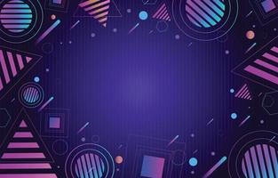 Abstract Geometric Background vector