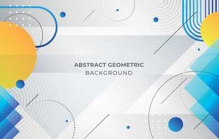 fondo geométrico abstracto vector