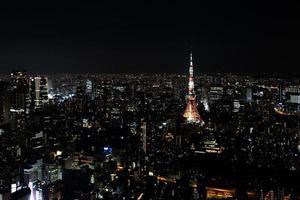 Aerial view of Tokyo, Japan photo