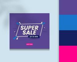 Eye catching color combination vector