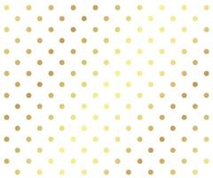 Gold polka dots background vector