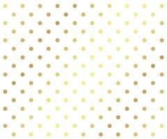 Gold polka dots background vector