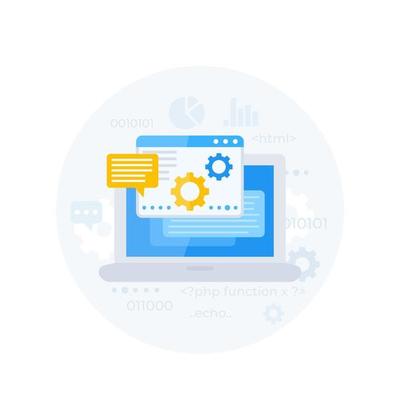 Php Development Vector Art, Icons, and Graphics for Free Download