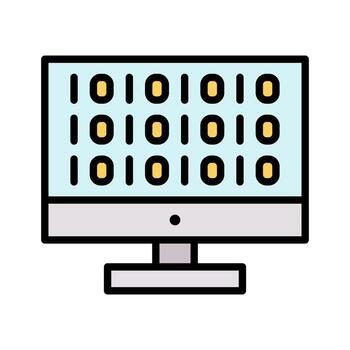 icono de pirateo de código vector