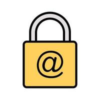 Security Email Icon vector