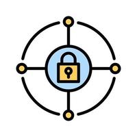 Security Network Icon vector