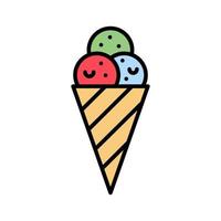 Ice Cream Icon vector