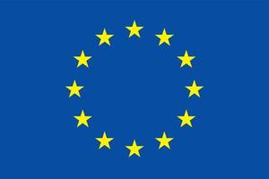 UE officially flag vector