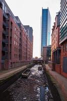 Rochdale canal in Manchester, England photo