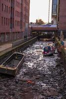 Rochdale canal in Manchester, England photo