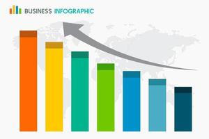 Bar graph vector