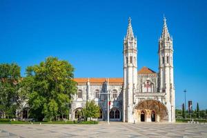 Jeronimos Monastery or Hieronymites Monastery in Lisbon, Portugal photo