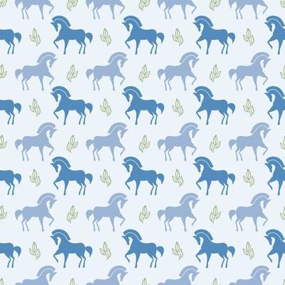 Horse Pattern Vector Art, Icons, and Graphics for Free Download