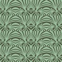 Abstract tropical seamless pattern  Floral oriental geometric line texture  Stylish abstract ornamental background vector