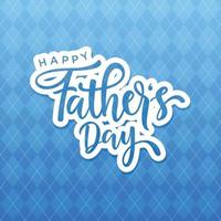 Happy Father's Day illustration vector graphic of good for greeting card, sale, typography, Background. Fathers day holiday