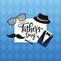 Happy Father's Day illustration vector graphic of good for greeting card, sale, typography, Background. Fathers day holiday