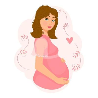 Pregnancy Vector Art, Icons, and Graphics for Free Download