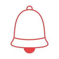 bell sound line style icon vector