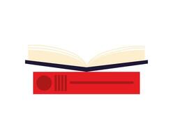 text book school supply icon vector
