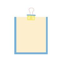 checklist clipboard document isolated icon vector