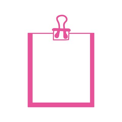 checklist clipboard document isolated icon