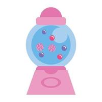 candies dispenser machine isolated icon vector