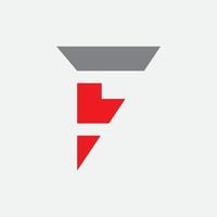 F letters logo and symbols vector