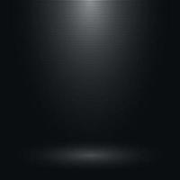 Black empty room with spotlight and horizontal lines texture. Abstract dark studio room. you can used for background and display brand or product. Black edition. Vector illustration