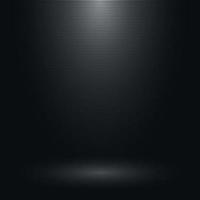 Black empty room with spotlight and horizontal lines texture. Abstract dark studio room. you can used for background and display brand or product. Black edition. Vector illustration