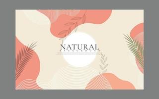 Abstract natural background vector