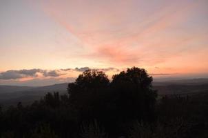 Landscape of Tuscany countryside photo