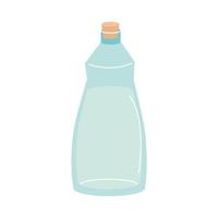 diseño de vector de icono de botella de vidrio