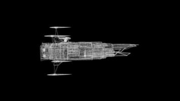 galaxy ruimte signaal tracking ruimtevaartuig video