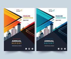 Annual Report design Layout Multipurpose use for any Project, annual report, Brochure, flyer, Poster, Booklet, Cover etc. vector