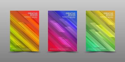 Minimal covers design. Modern background with abstract texture for use element poster, placard, catalog, banner, flyer, etc. Multicolor shapes with overlap layer style. Future geometric patterns. vector