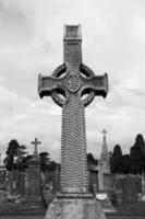 BW celtic cross photo