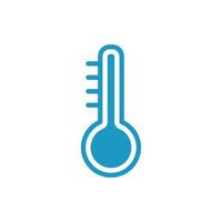 medical thermometer tool line style icon vector