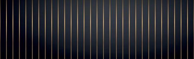 Abstract golden lines on a black background vector