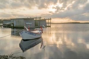 El Bonete, Uruguay, 2021 - Sunset in the Garzon Lagoon photo