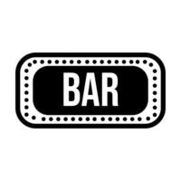 bar light signal indexing icon vector