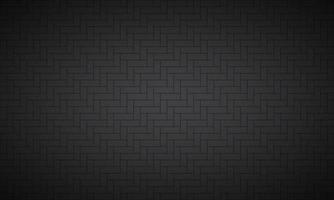 Modern black brick pattern. Seamless tile pattern. Simple vector illustration