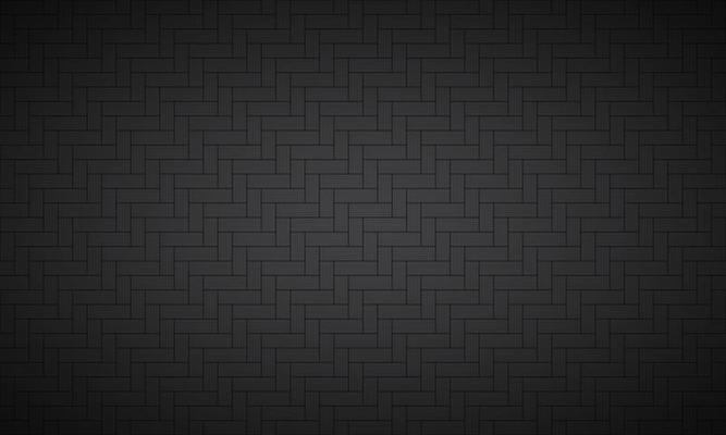 Modern black brick pattern. Seamless tile pattern. Simple vector illustration