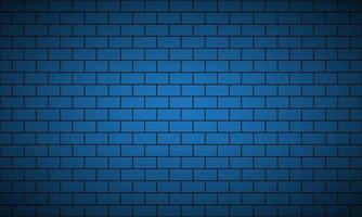 Modern blue brick pattern. Seamless tile pattern. Simple vector illustration