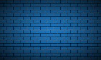 Modern blue brick pattern. Seamless tile pattern. Simple vector illustration