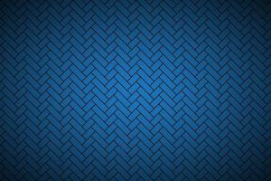 Modern blue brick pattern. Seamless tile pattern. Simple vector illustration
