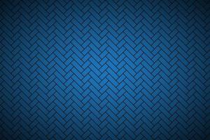 Modern blue brick pattern. Seamless tile pattern. Simple vector illustration