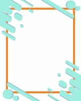 abstrack blue background. Flat geometric background vector