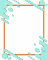 abstrack blue background. Flat geometric background vector