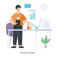 Business Analyst Design vector